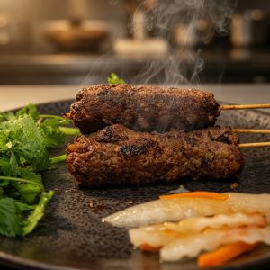 Grill beef / Bò Thịt Nướng Sate